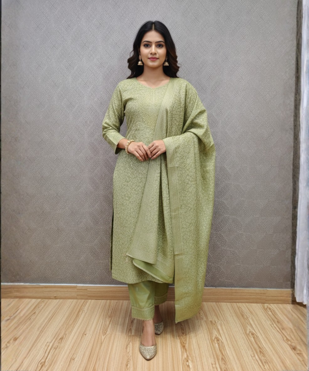 Shawl Suit Sets