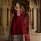 Gowns With Dupatta