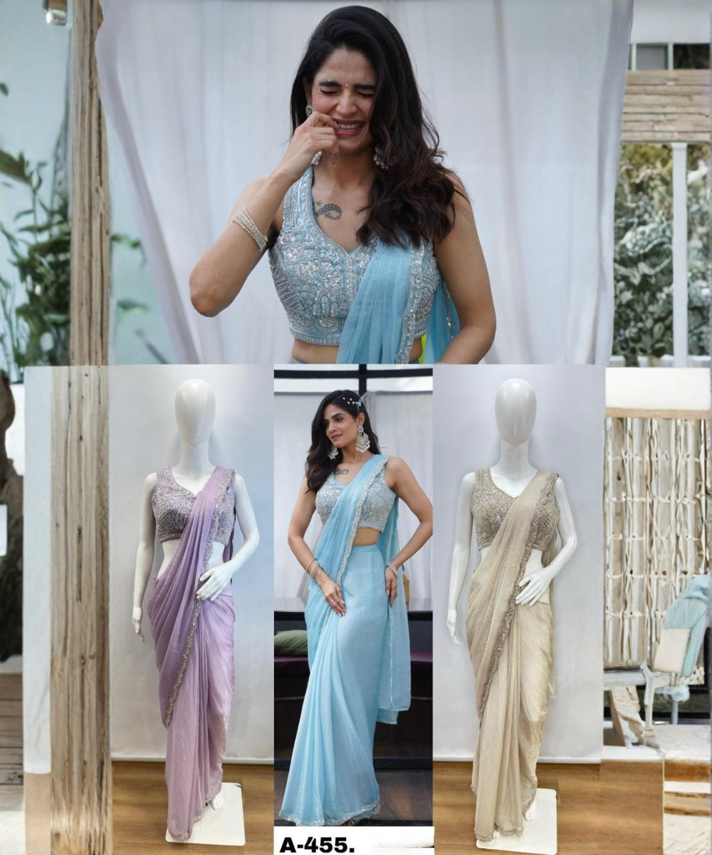 Pre-Draped Sarees