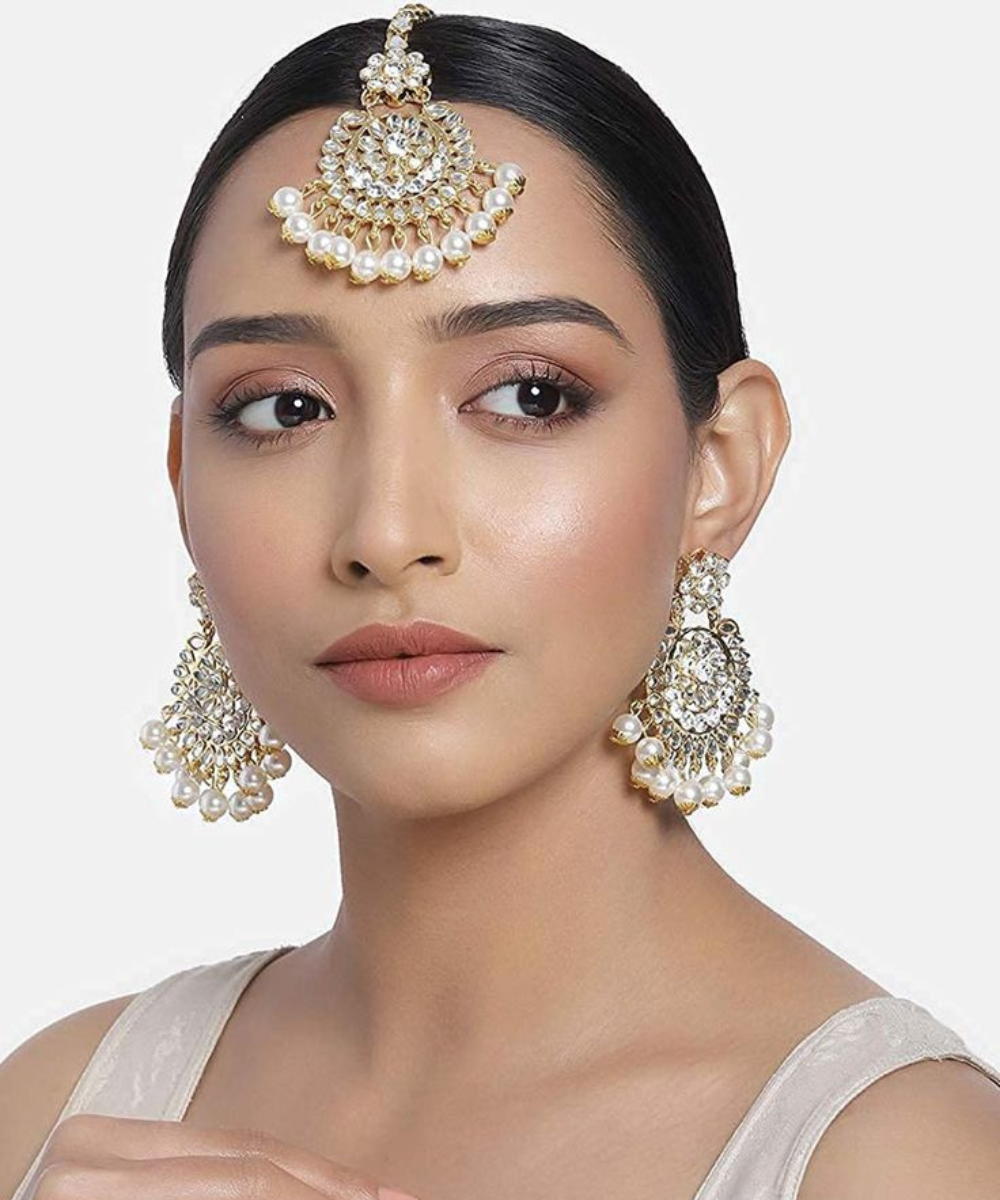 Earrings with Maang Tikka Sets
