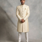 Long Jacket Style Plain Sherwani