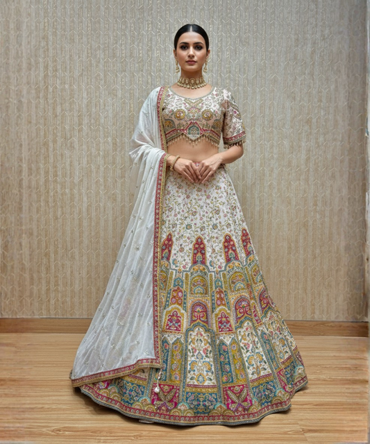Embroidered Designer Lehengas