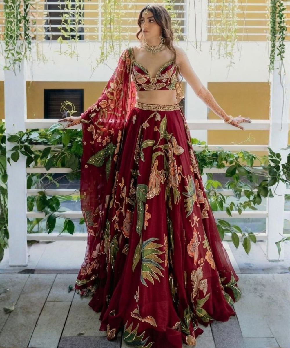 Printed Lehengas