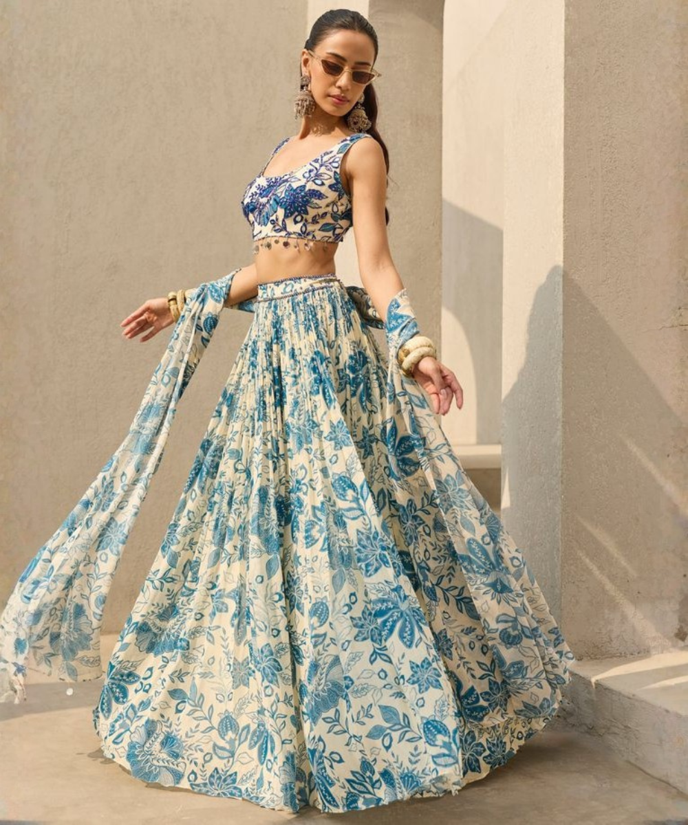 Printed Lehengas