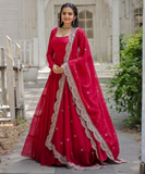 Gowns With Dupatta