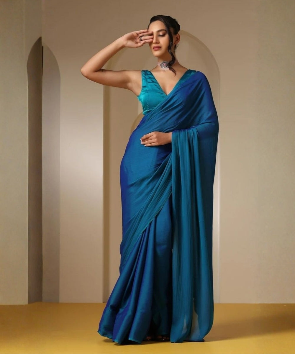 Plain Bollywood Sarees