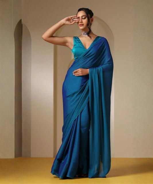 Plain Bollywood Sarees
