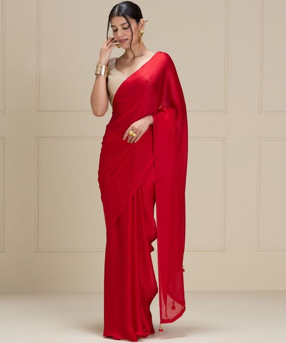 Plain Bollywood Sarees