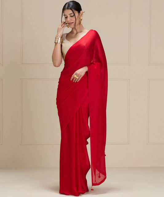 Plain Bollywood Sarees