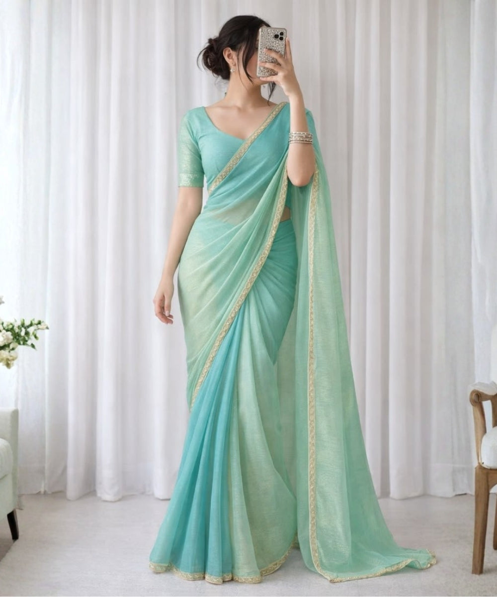 Plain Bollywood Sarees